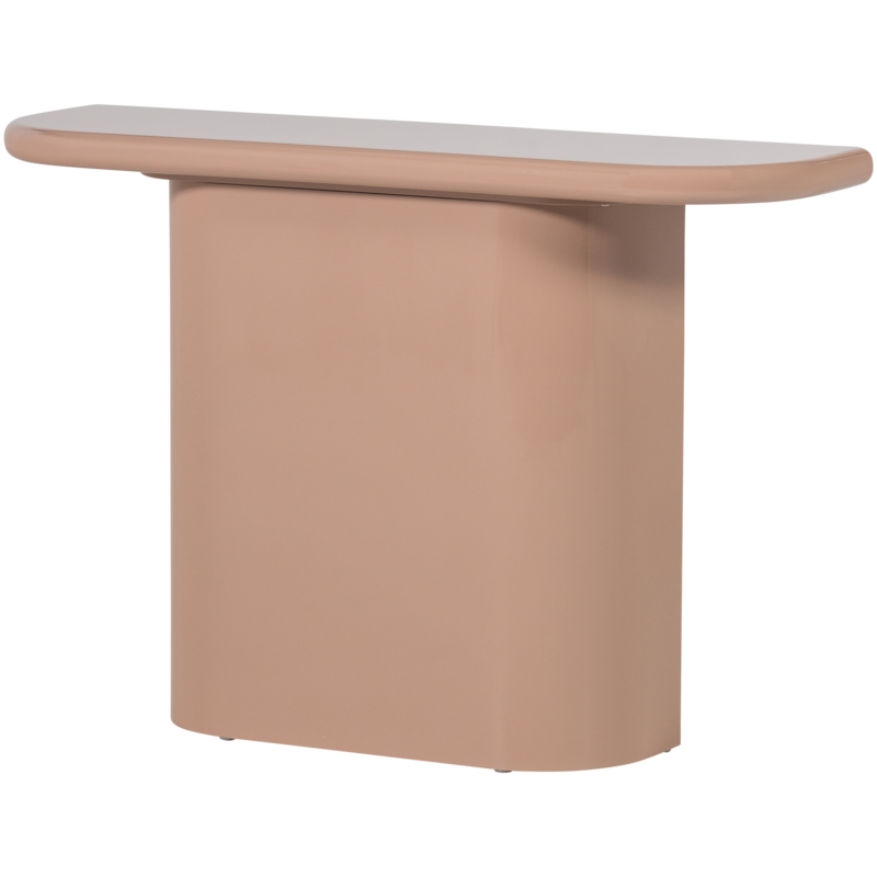 WOOOD-collectie Nocta Side Table Wood High-Gloss Light Pink [FSC]