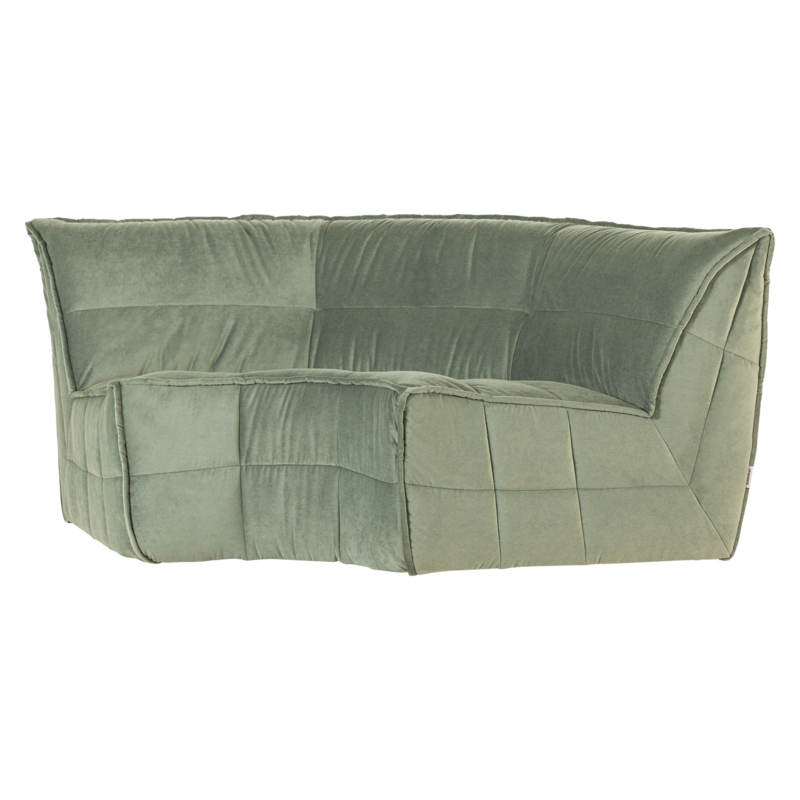 vtwonen-collectie Cluster Hoekelement Velvet Pistache Groen