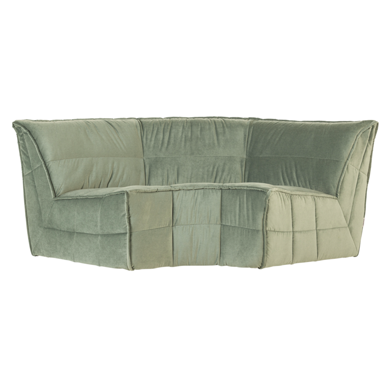 vtwonen-collectie Cluster Hoekelement Velvet Pistache Groen