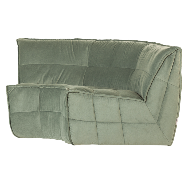 vtwonen-collectie Cluster Hoekelement Velvet Pistache Groen