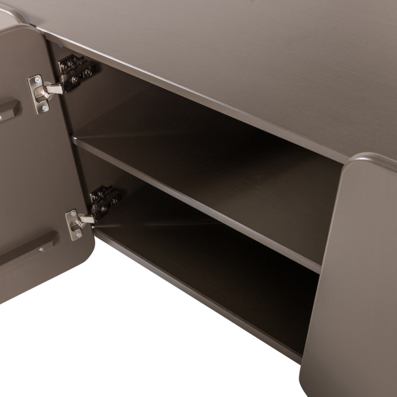 WOOOD-collectie Root Tv Meubel 200 Cm Grenen Truffel Bruin [Fsc]