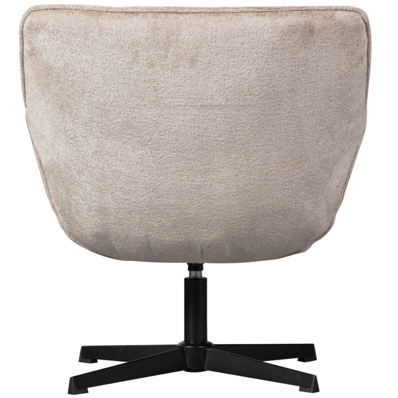 WOOOD-collectie Wibo Draaifauteuil Taupe