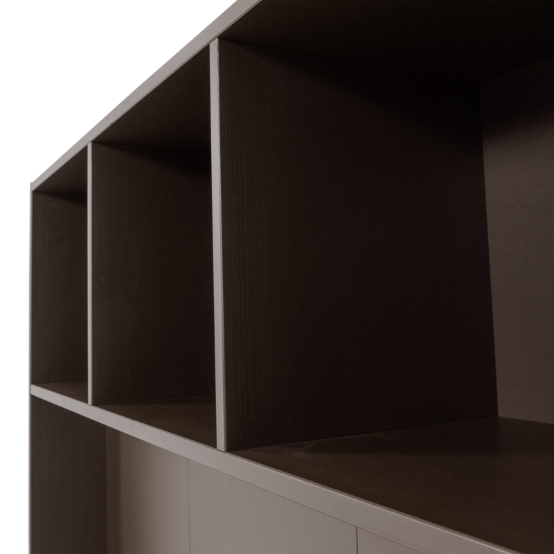 WOOOD-collectie Meggy Tv Opbergkast 160 Cm Grenen Middenbruin [Fsc]