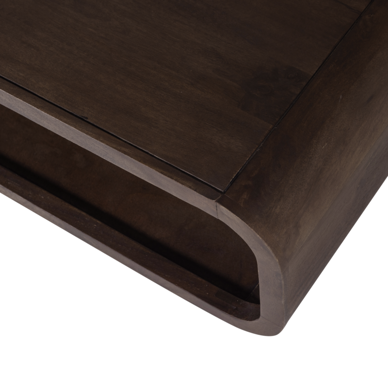 WOOOD-collectie Kinu Coffee Table Mango Wood Dark Brown [FSC]
