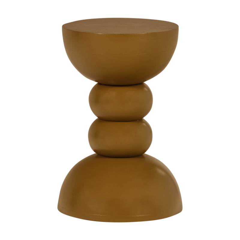 WOOOD-collectie Miel Bijzettafel Mangohout Honinggeel [Fsc]