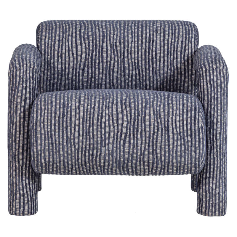 WOOOD-collectie Lenny Fauteuil Met Dessin Grijsblauw