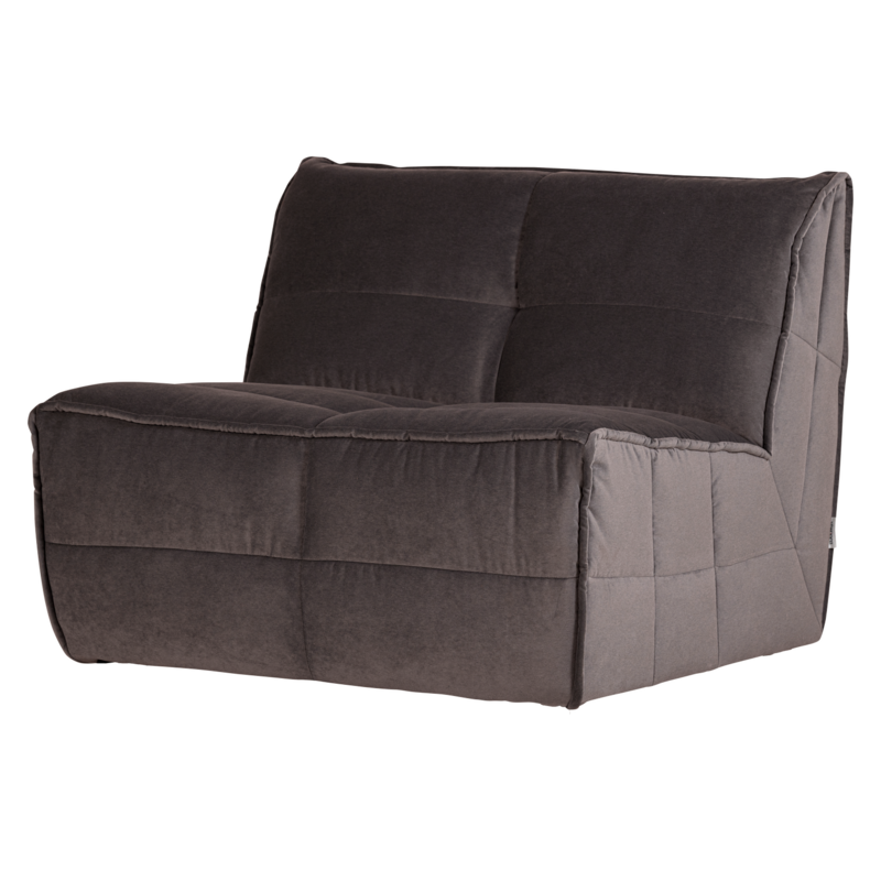 vtwonen-collectie Cluster 1-Zits Element Velvet Chocolade Bruin