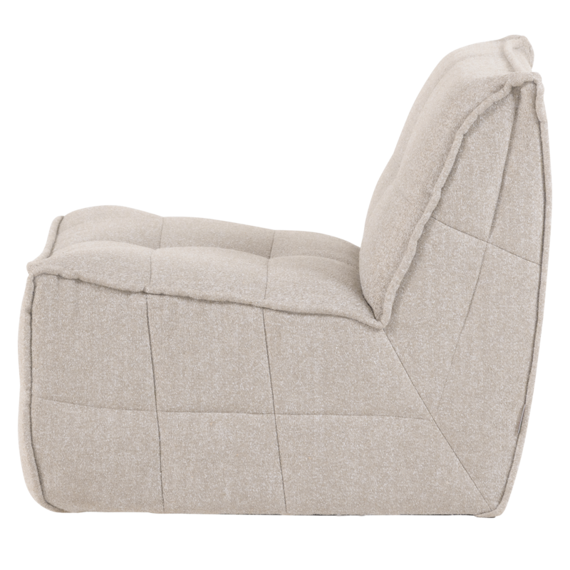 Cluster 1-Zits Element Boucle Zand Beige