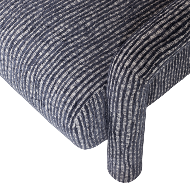 WOOOD-collectie Lenny Fauteuil Met Dessin Grijsblauw