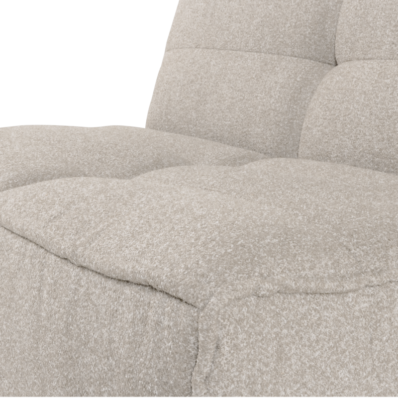 Cluster 1-Zits Element Boucle Zand Beige