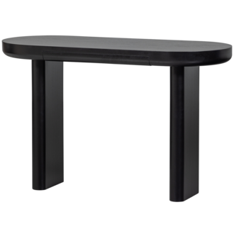 WOOOD Mael Desk/Side Table Black Veneer