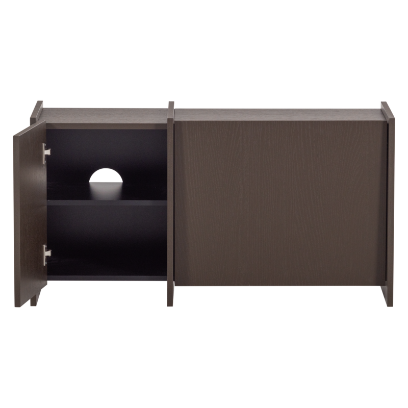 WOOOD-collectie Brock Tv Meubel 102 Cm Essen Fineer Middenbruin [Fsc]