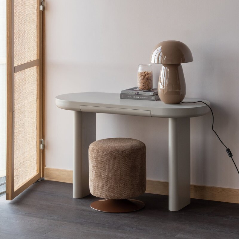 WOOOD-collectie Mael Bureau/Sidetable Fineer Dust