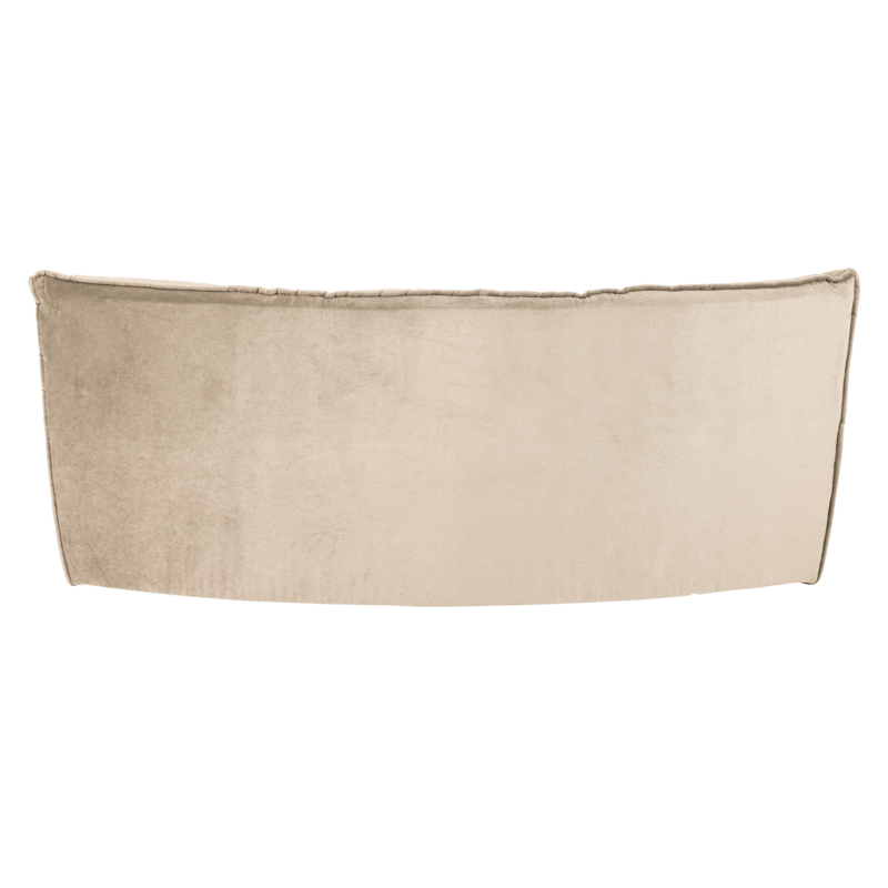 Cluster Hoekelement Velvet Zacht Beige