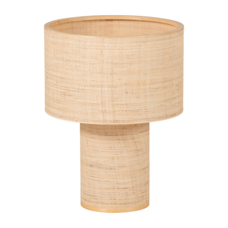 WOOOD Syro Tafellamp Raffia Naturel 55Xo42 Cm