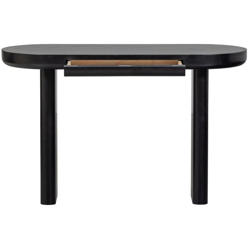 WOOOD-collectie Mael Bureau/Sidetable Fineer Zwart