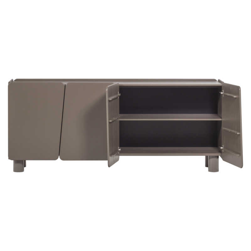 WOOOD-collectie Root Dressoir 200 Cm Grenen Truffel Bruin [Fsc]