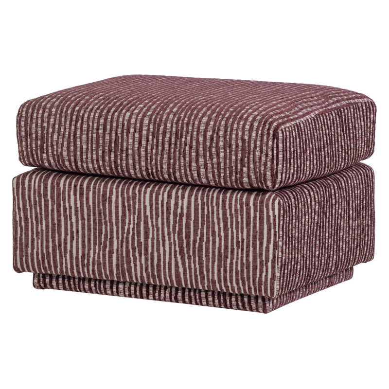 WOOOD-collectie Lou Hocker Met Dessin Bordeauxrood [Fsc]