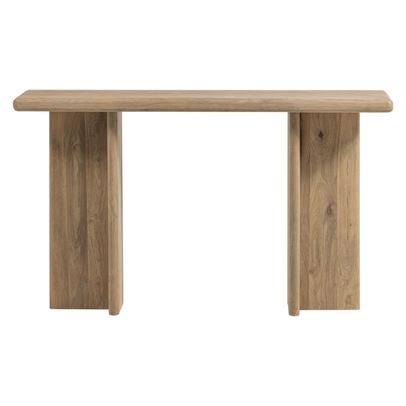 WOOOD-collectie Ato Natural Mango Wood Side Table
