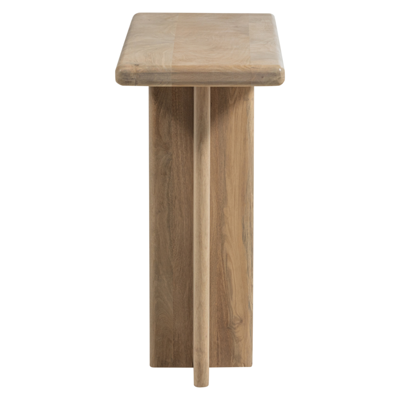 WOOOD-collectie Ato Natural Mango Wood Side Table