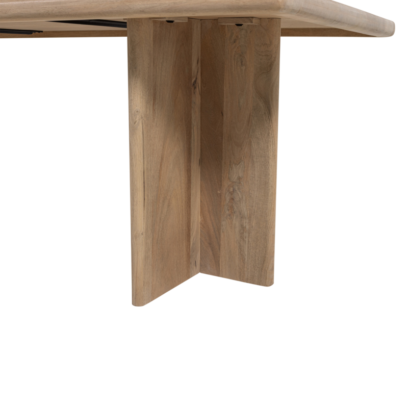 WOOOD-collectie Ato Natural Mango Wood Dining Table 220x90cm