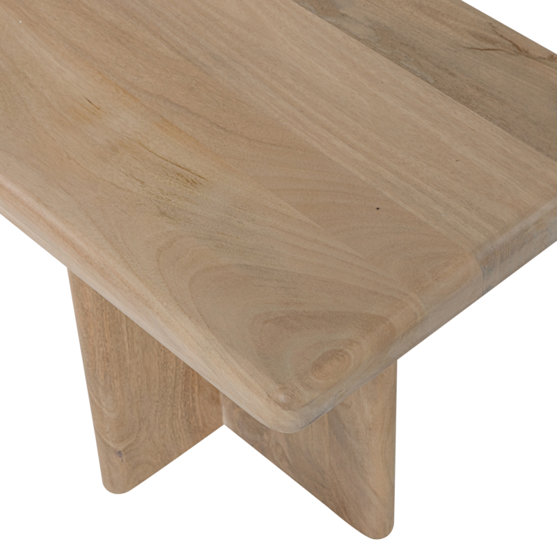 WOOOD-collectie Ato Natural Mango Wood Side Table