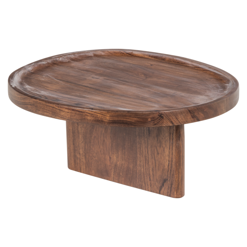 WOOOD-collectie Naro Tray Table Acacia Wood Brown (Set of 4)