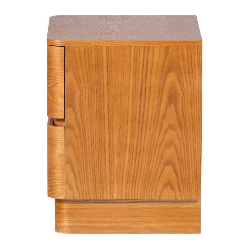 WOOOD-collectie Fejo Chest of Drawers/Bedside Table 2 Drawers MDF Brown [FSC]