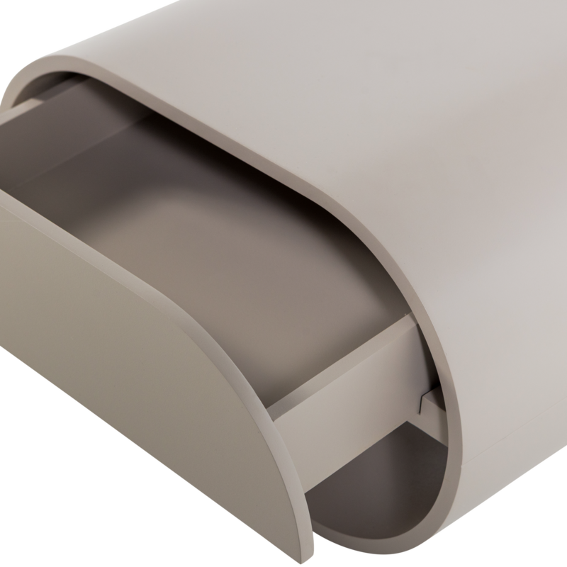 WOOOD-collectie Momo Hangend Ladekast/Nachtkastje Hout Zand [Fsc]