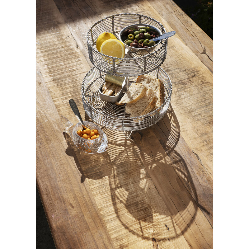 Madam Stoltz-collectie Iron wire etagere Steel