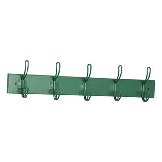 Madam Stoltz Iron coat rack Green