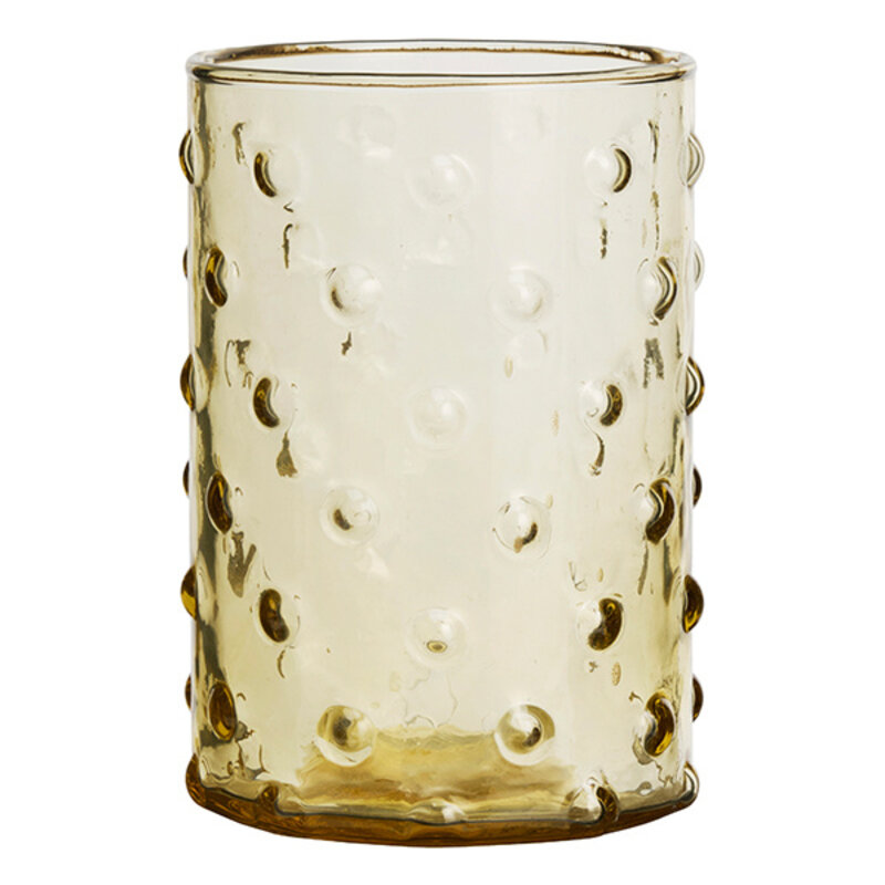 Madam Stoltz-collectie Drinkglas Lichtgeel