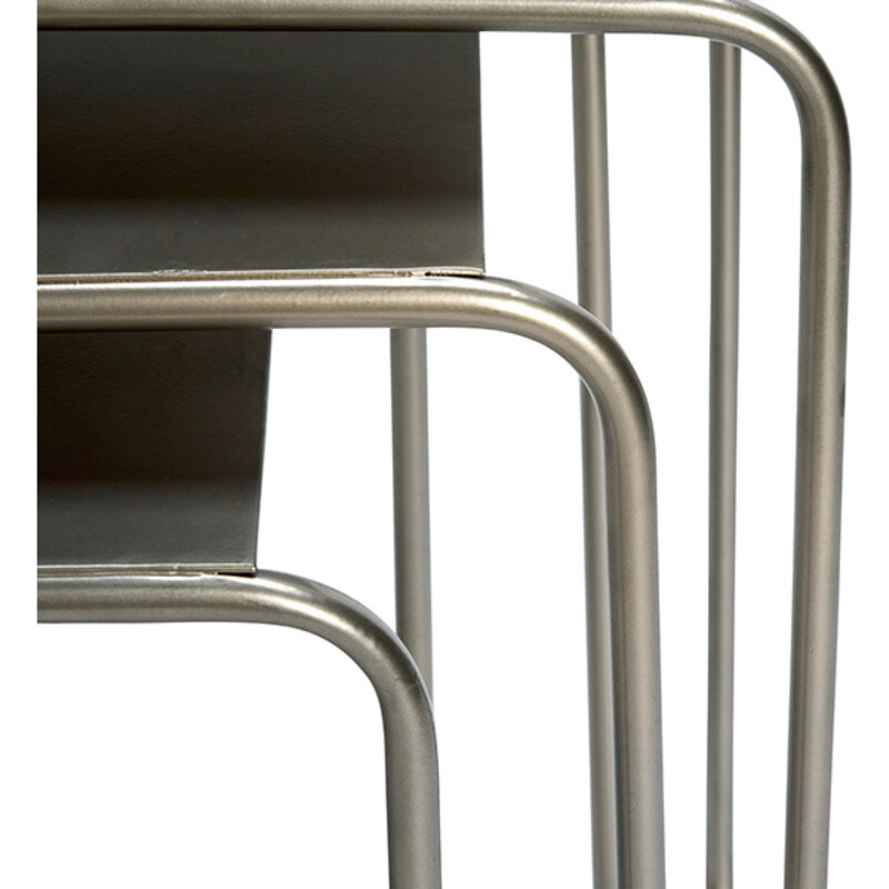 Madam Stoltz-collectie Nested iron tables Steel