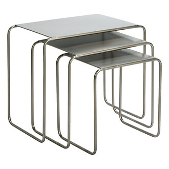 Madam Stoltz Metalen bijzettafels staal