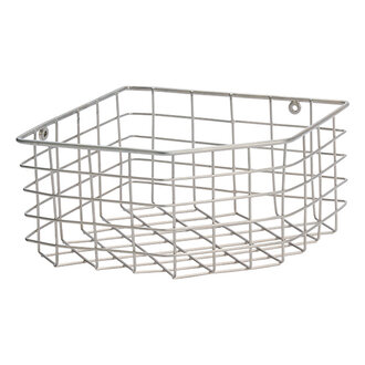 Madam Stoltz Wall-mounted corner shelf Steel