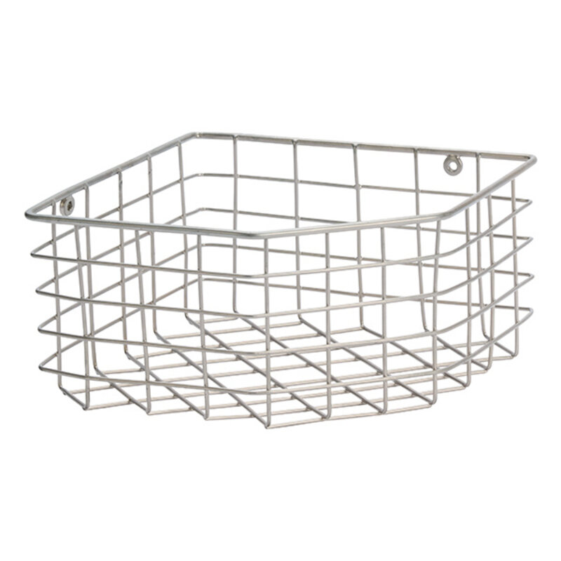 Madam Stoltz-collectie Wall-mounted corner shelf Steel