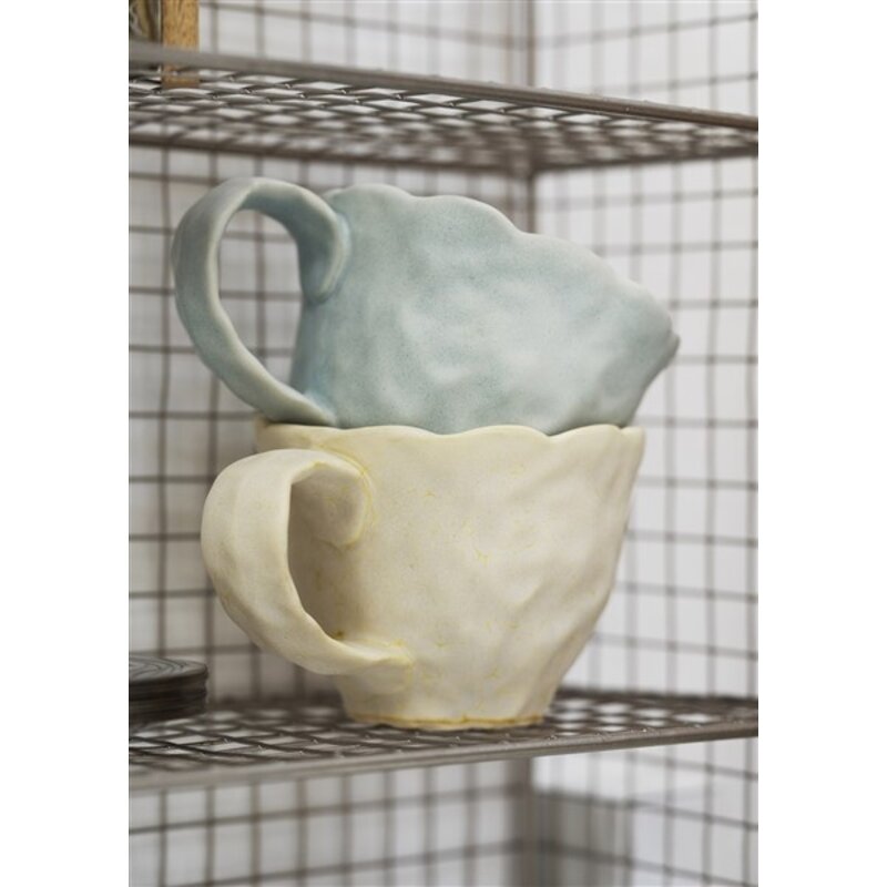 Madam Stoltz-collectie Iron wall shelf Steel