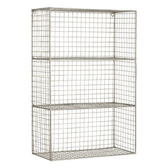 Madam Stoltz Iron wall shelf Steel