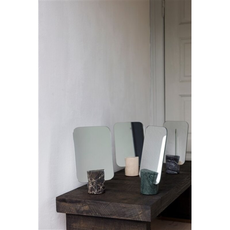 Mette Ditmer-collectie MARBLE spiegel bruin