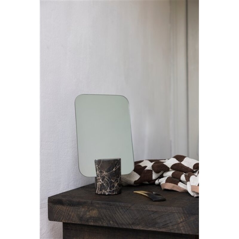 Mette Ditmer-collectie MARBLE spiegel bruin