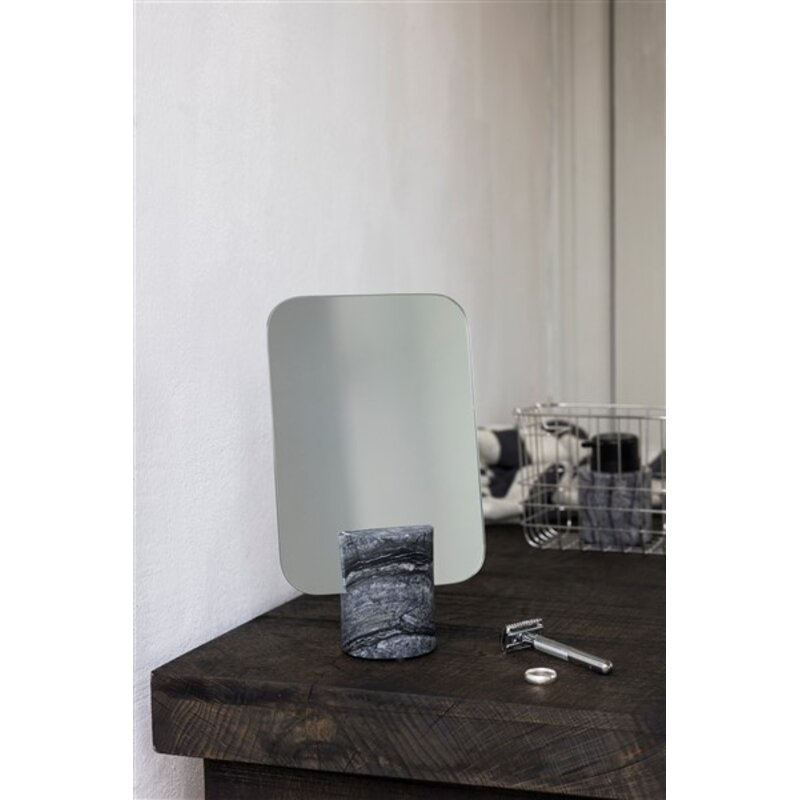 Mette Ditmer-collectie MARBLE spiegel zwart/grijs
