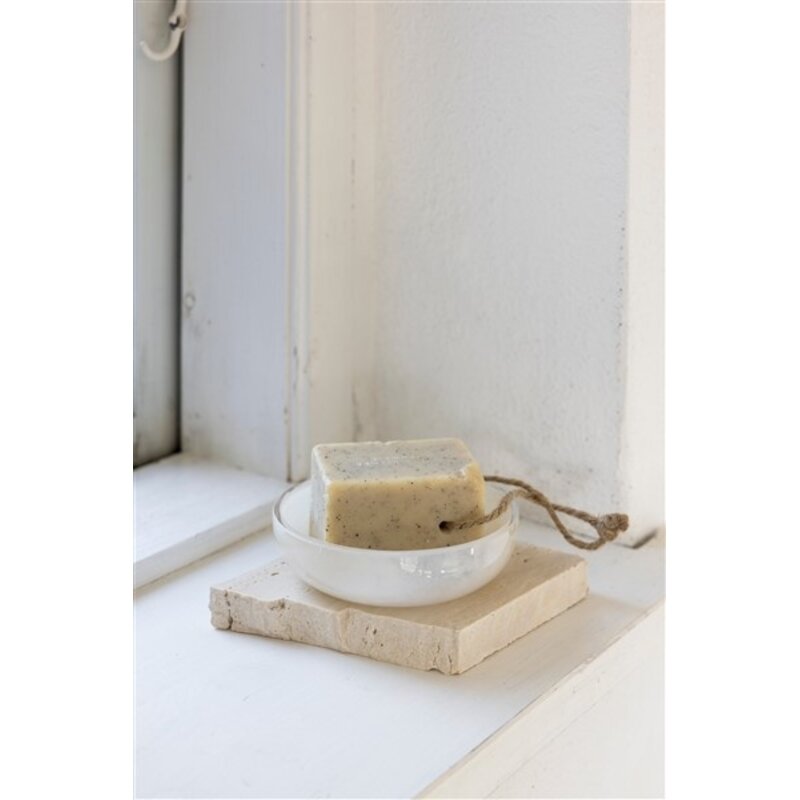 Mette Ditmer-collectie OPAL soap dish  Linen