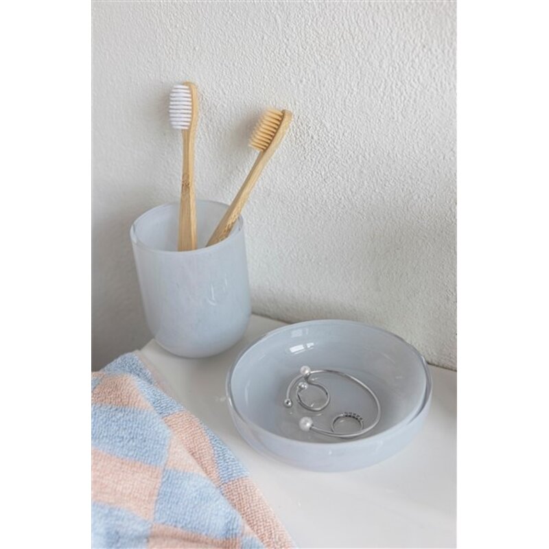 Mette Ditmer-collectie OPAL soap dish  Light blue
