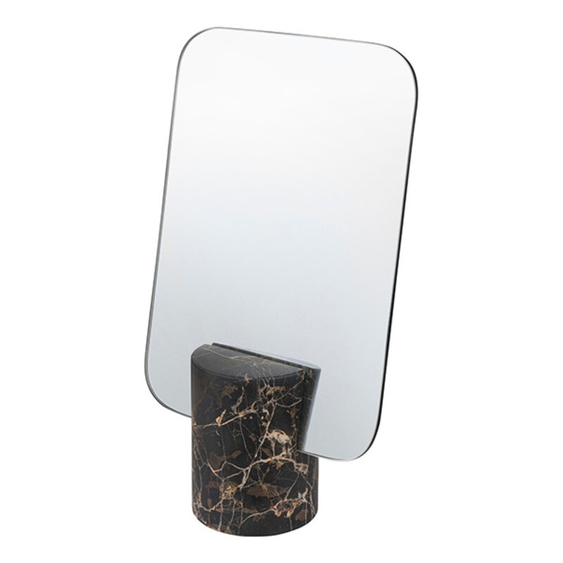 Mette Ditmer-collectie MARBLE spiegel bruin