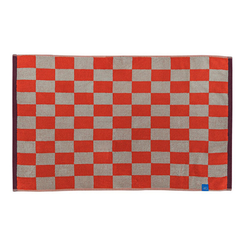 Mette Ditmer-collectie RETRO bath mat Dark orange
