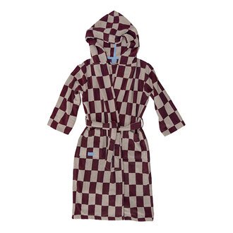 Mette Ditmer RETRO bath robe, size L/XL Wine