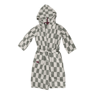 Mette Ditmer RETRO badjas, maat L/XL Saliegroen