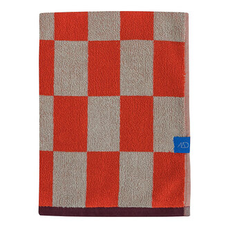 Mette Ditmer RETRO bath towel Dark orange