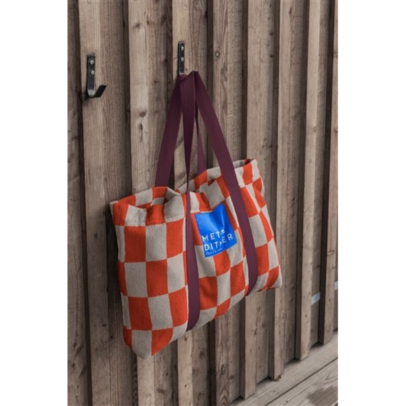 Mette Ditmer-collectie RETRO beach bag Dark orange