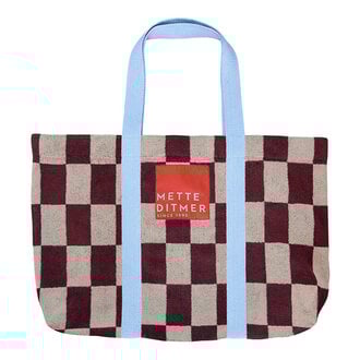 Mette Ditmer RETRO beach bag Wine
